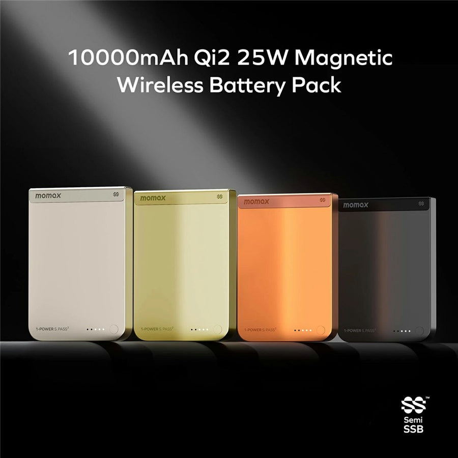 MOMAX 1-Power S.Pass2 Power Bank 10000mAh, 25W, Qi2 Magnetic, photo 4