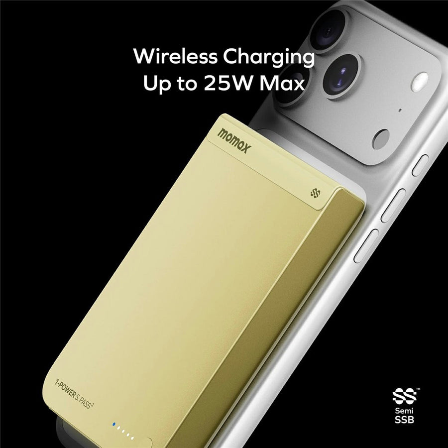 MOMAX 1-Power S.Pass2 Power Bank 10000mAh, 25W, Qi2 Magnetic, photo 6