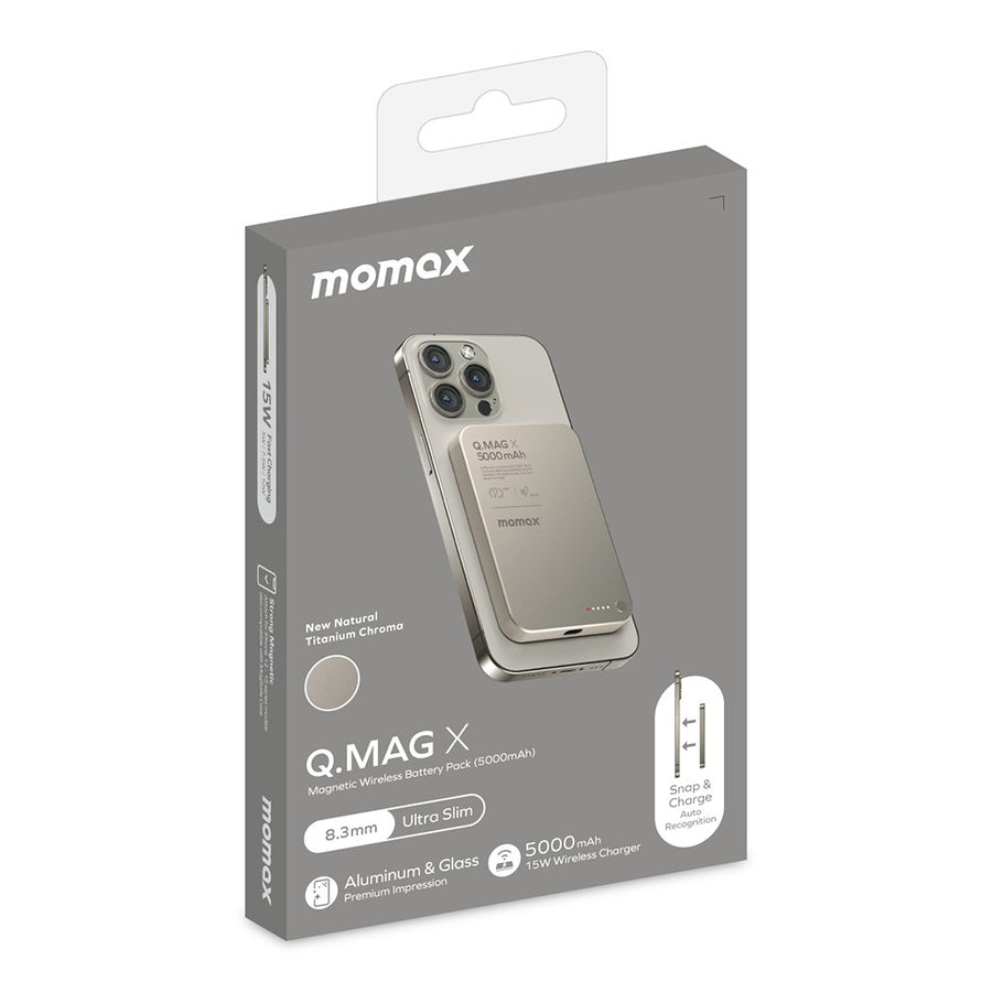 MOMAX Q.MAG X Power Bank 5000mAh, Magnetic, photo 10