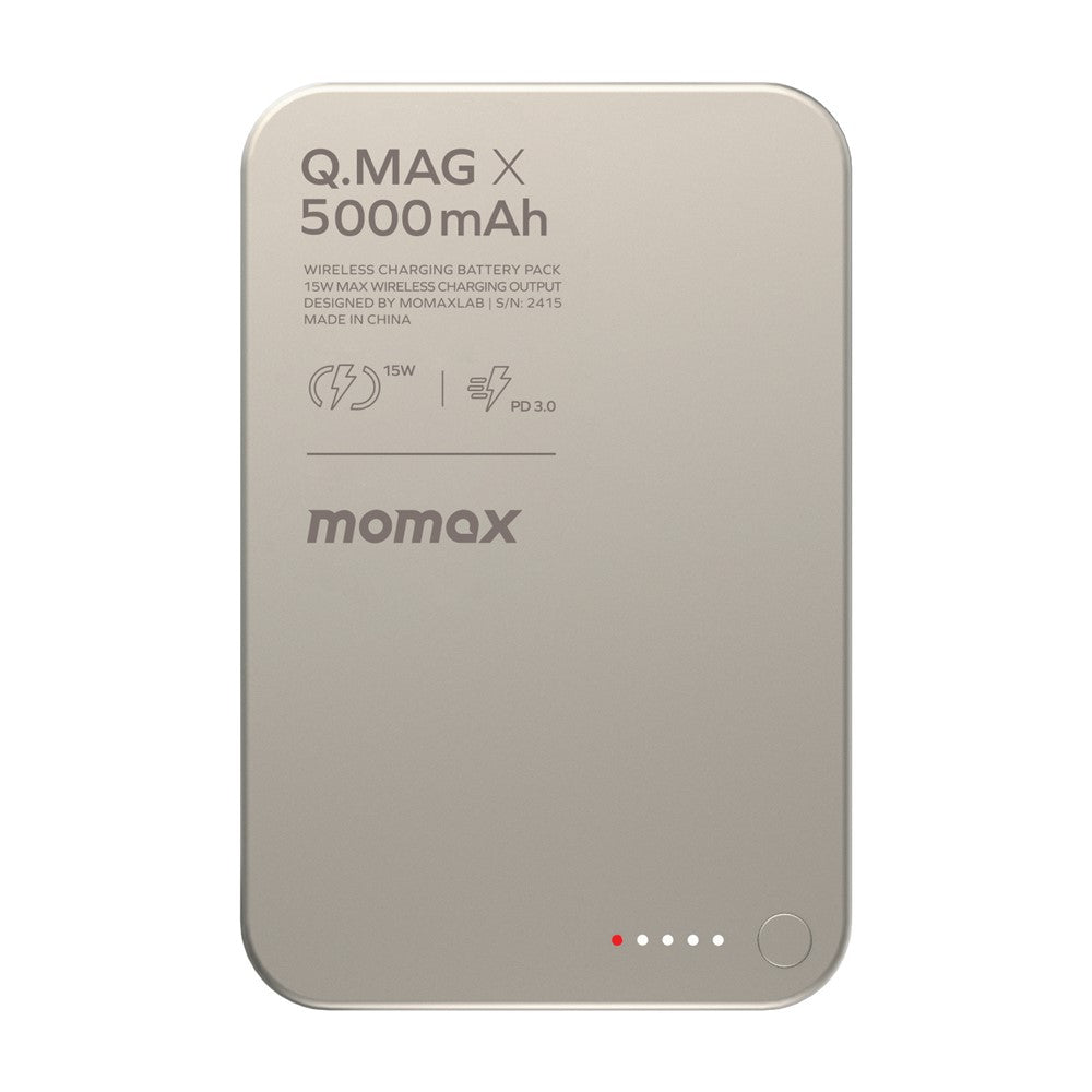 MOMAX Q.MAG X Power Bank 5000mAh, Magnetic, photo 2