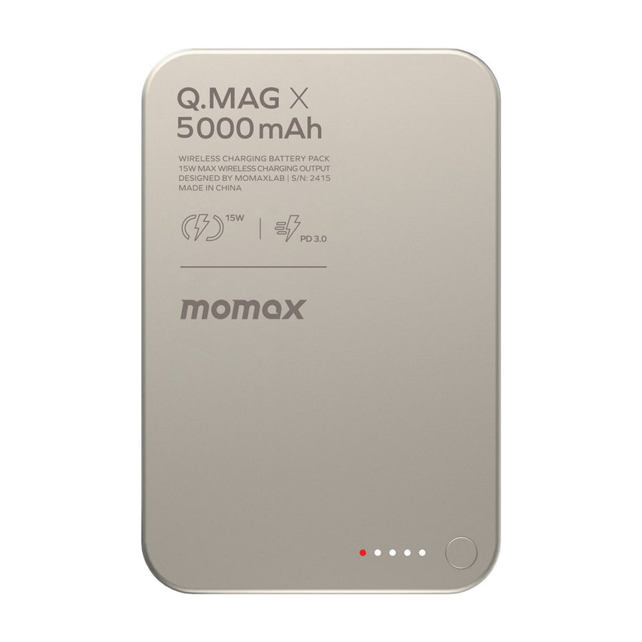 MOMAX Q.MAG X Power Bank 5000mAh, Magnetic, photo 2