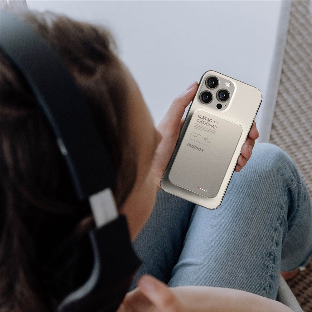 MOMAX Q.MAG X1 Power Bank 10000mAh, Magnetic, photo 9
