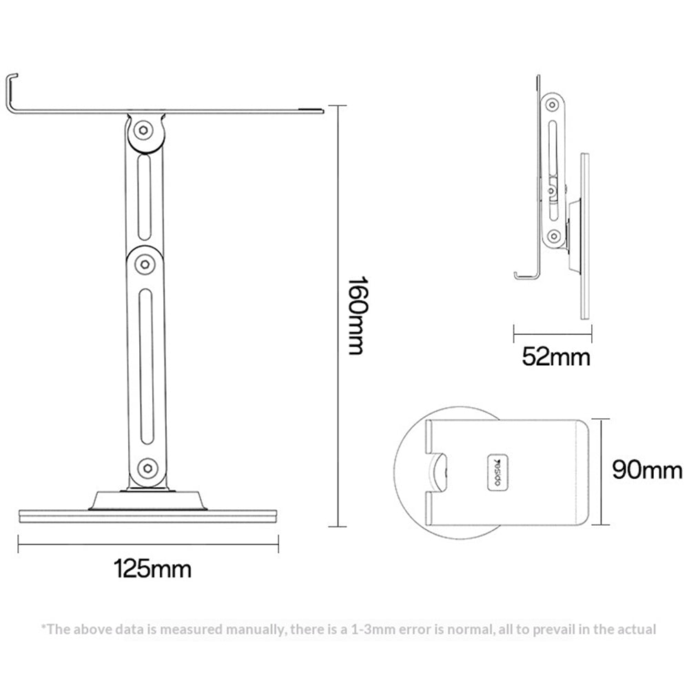 YESIDO C302 Foldable Tablet Stand