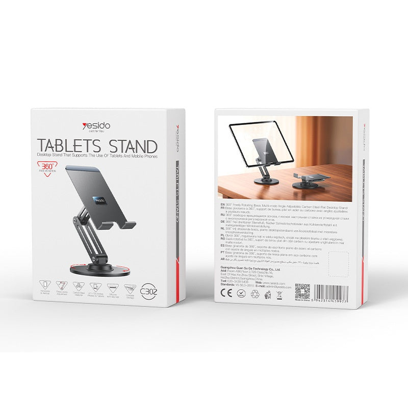 YESIDO C302 Foldable Tablet Stand
