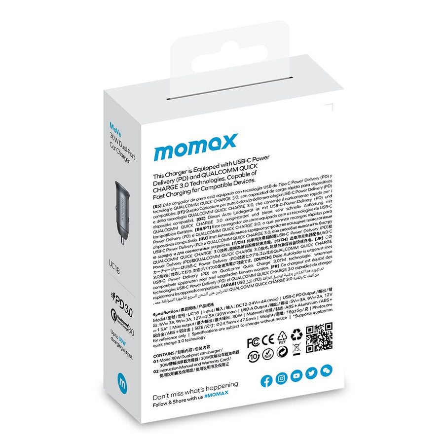 MOMAX PD 30W Car Charger 30W, photo 14