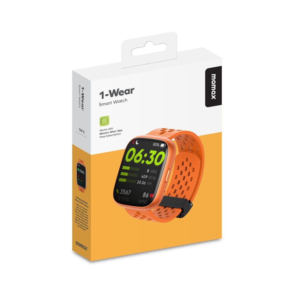 MOMAX 1-Wear Lite Smart Watch, SpO2 & Heart Rate, photo 14