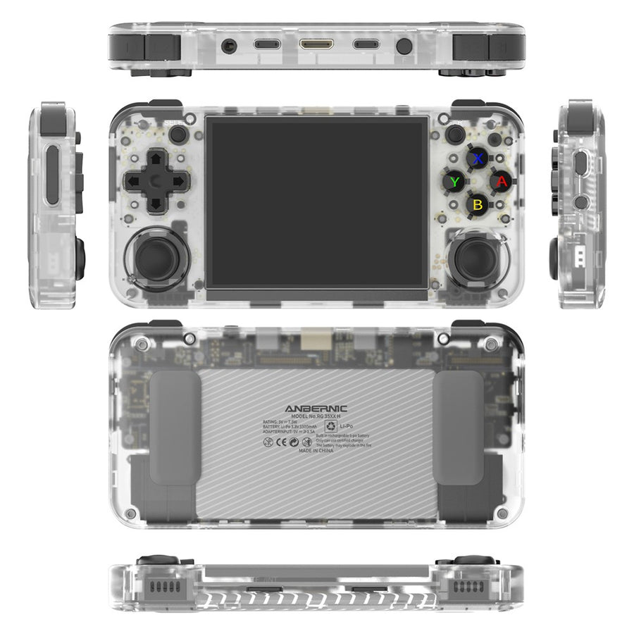 ANBERNIC RG35XX H 64GB Handheld Game Console 3300mAh Support 5K Games (English Version)