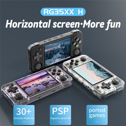 ANBERNIC RG35XX H 64GB Handheld Game Console 3300mAh Support 5K Games (English Version)