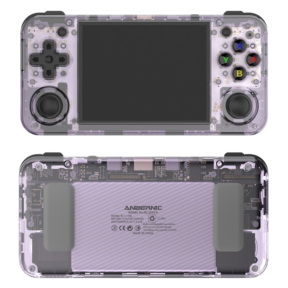 ANBERNIC RG35XX H 64GB+128GB Handheld Game Console 3.5-inch IPS Screen Support 10K Games (English Version)