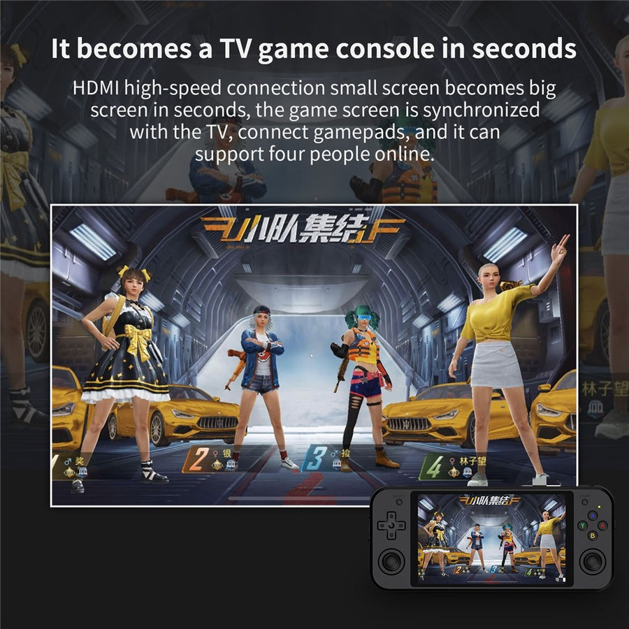 ANBERNIC RG552 Handheld Video Game Console 5.36-inch 16GB + 128GB Dual Systems Android / Linux (English Version)