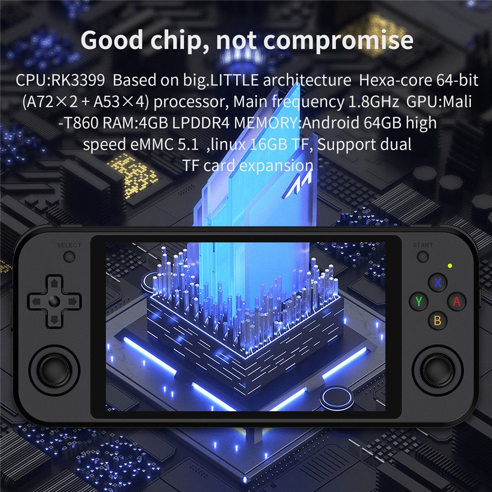 ANBERNIC RG552 Handheld Video Game Console 5.36-inch 16GB + 128GB Dual Systems Android / Linux (English Version)