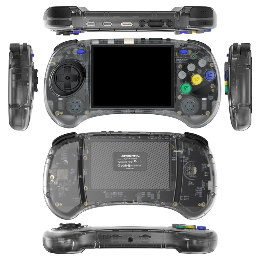 ANBERNIC RG ARC-S Portable Game Console Linux System 256GB with Games (English Version)