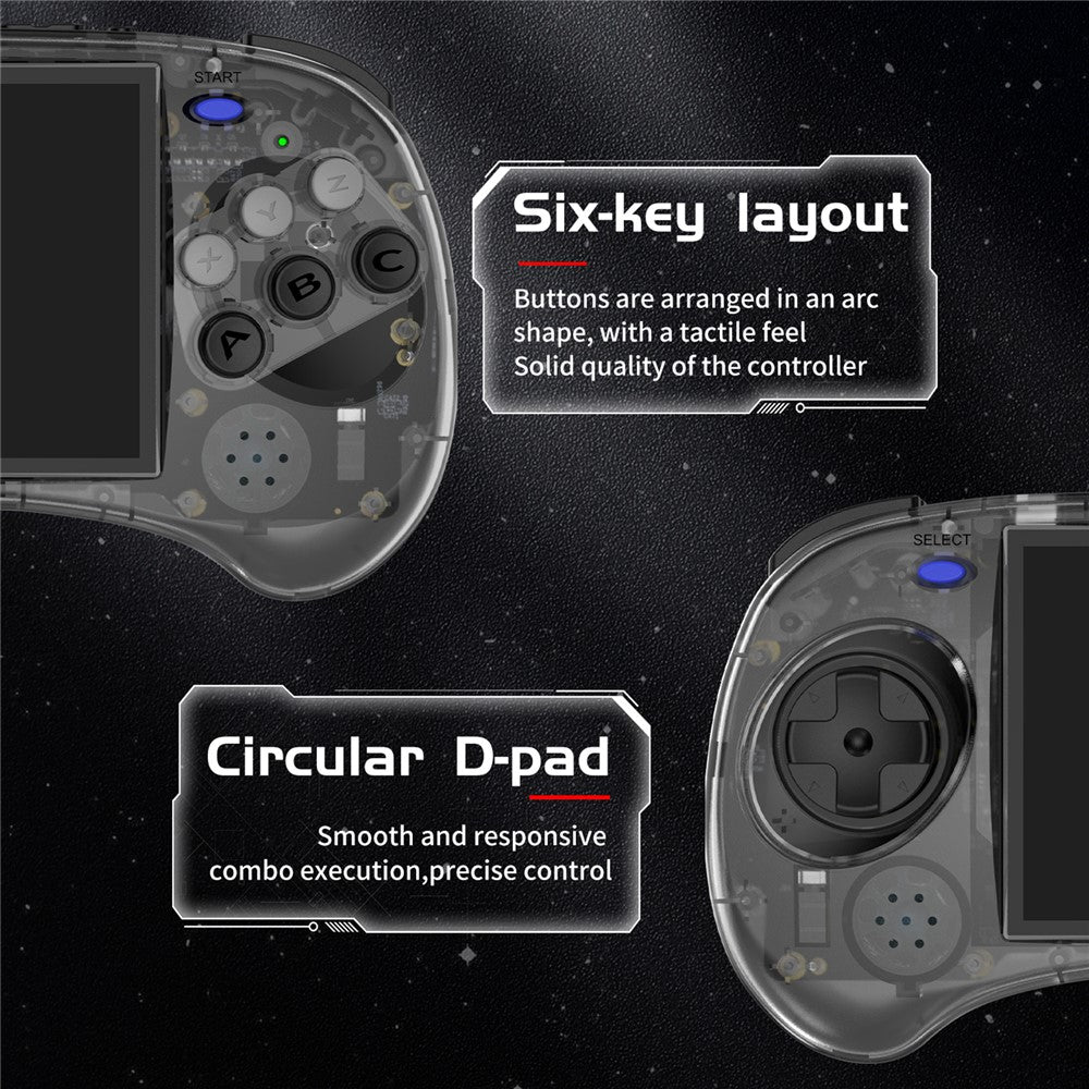 ANBERNIC RG ARC-S Portable Game Console Linux System 256GB with Games (English Version)