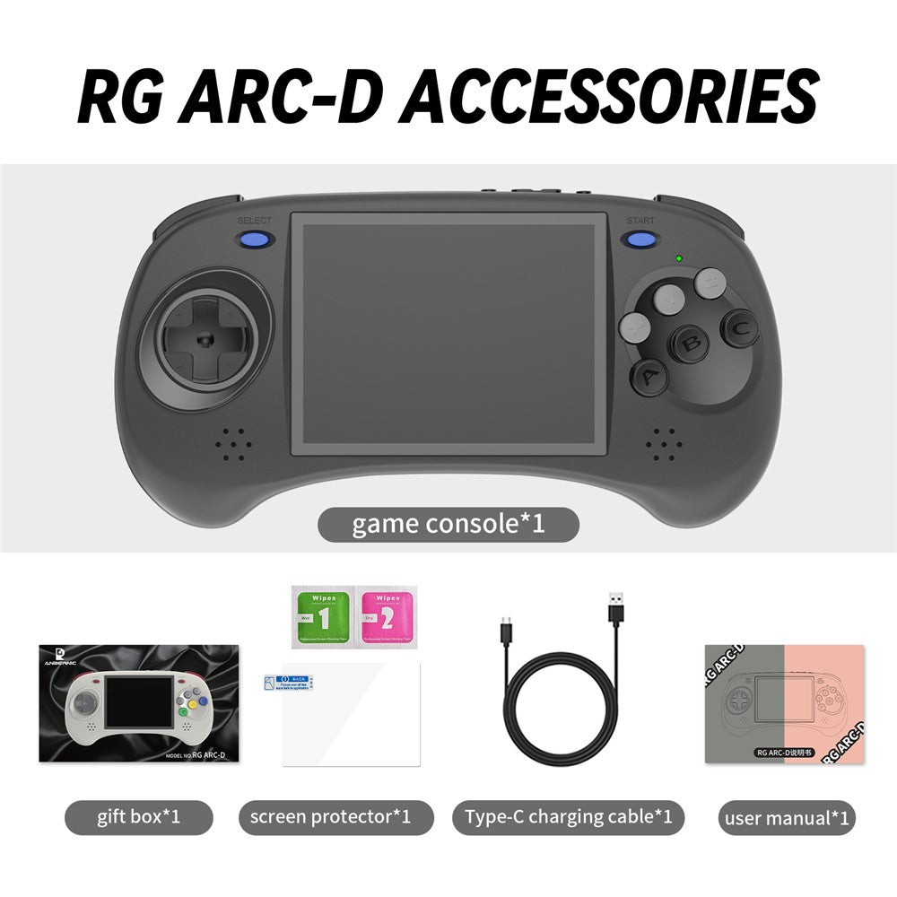 ANBERNIC RG ARC-D Handheld Game Console Built-In Games Dual Systems 256GB (English Version)