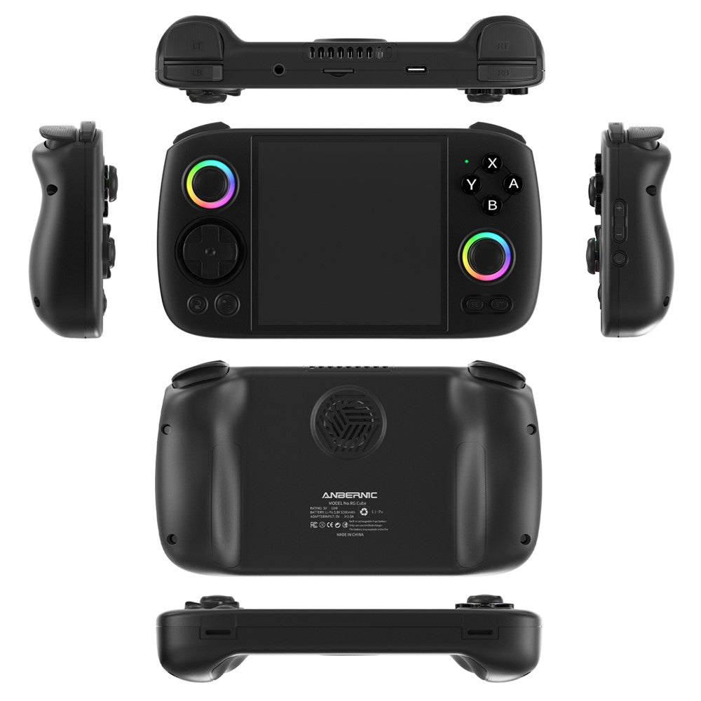 ANBERNIC RG Cube 3.95-inch IPS Screen Portable Handheld Game Console, with 128 TF Card