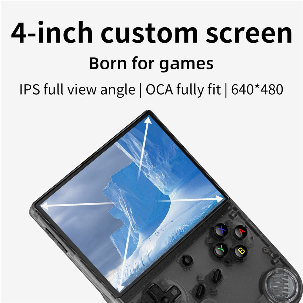 ANBERNIC RG40XXV 4.0-inch IPS Screen WiFi + Bluetooth-compatible 64GB Retro Video Game Console, with 128G TF Card