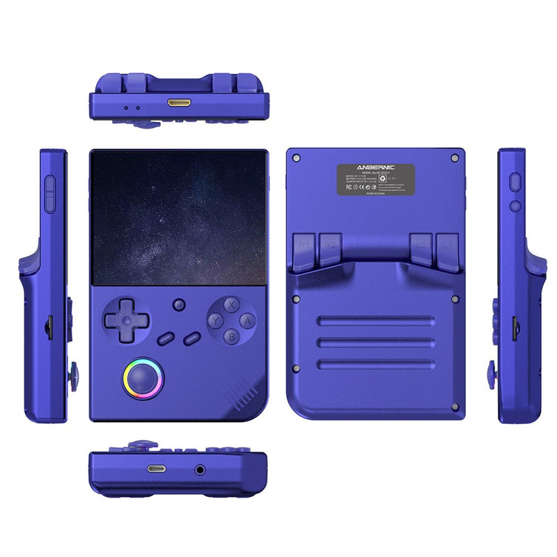ANBERNIC RG40XXV 4.0-inch IPS Screen WiFi + Bluetooth-compatible 64GB Retro Video Game Console, with 256G TF Card
