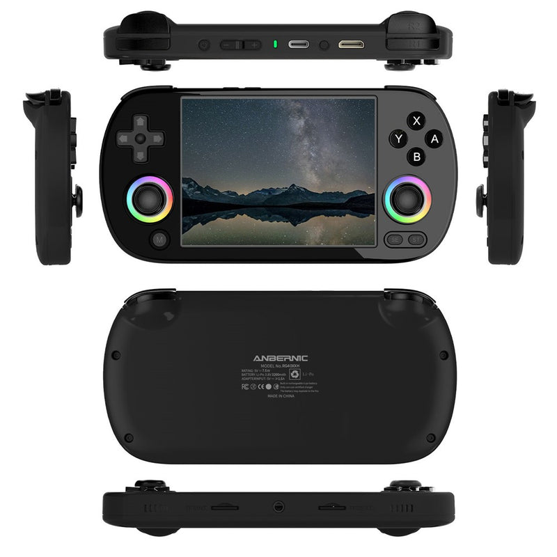 ANBERNIC RG40XXH 4.0 Inch IPS Screen 64G Bluetooth + WiFi Handheld Video Game Console, without TF Card