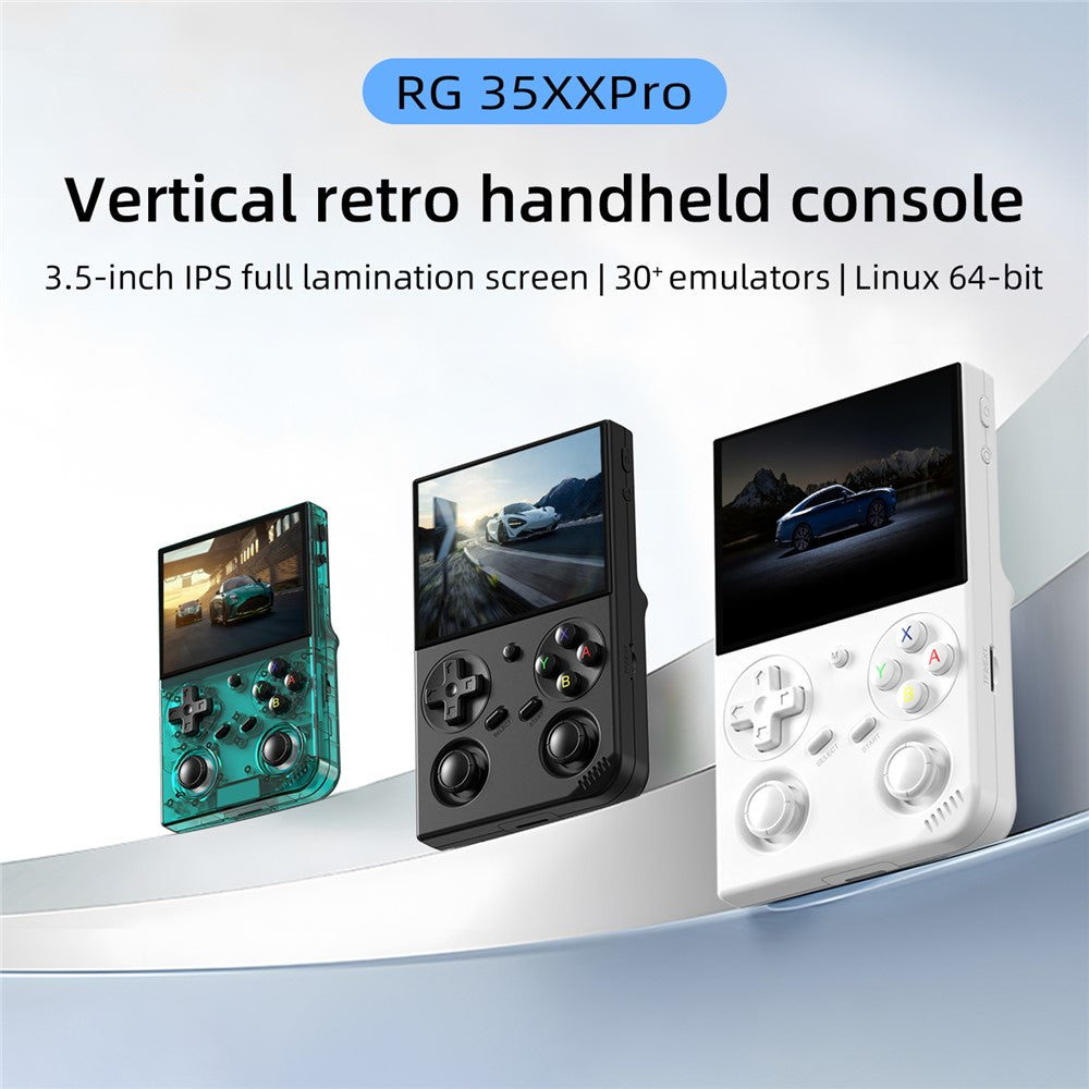 ANBERNIC RG35XX Pro 64GB Handheld Game Console WiFi Wireless Controller Support HD TV Connection