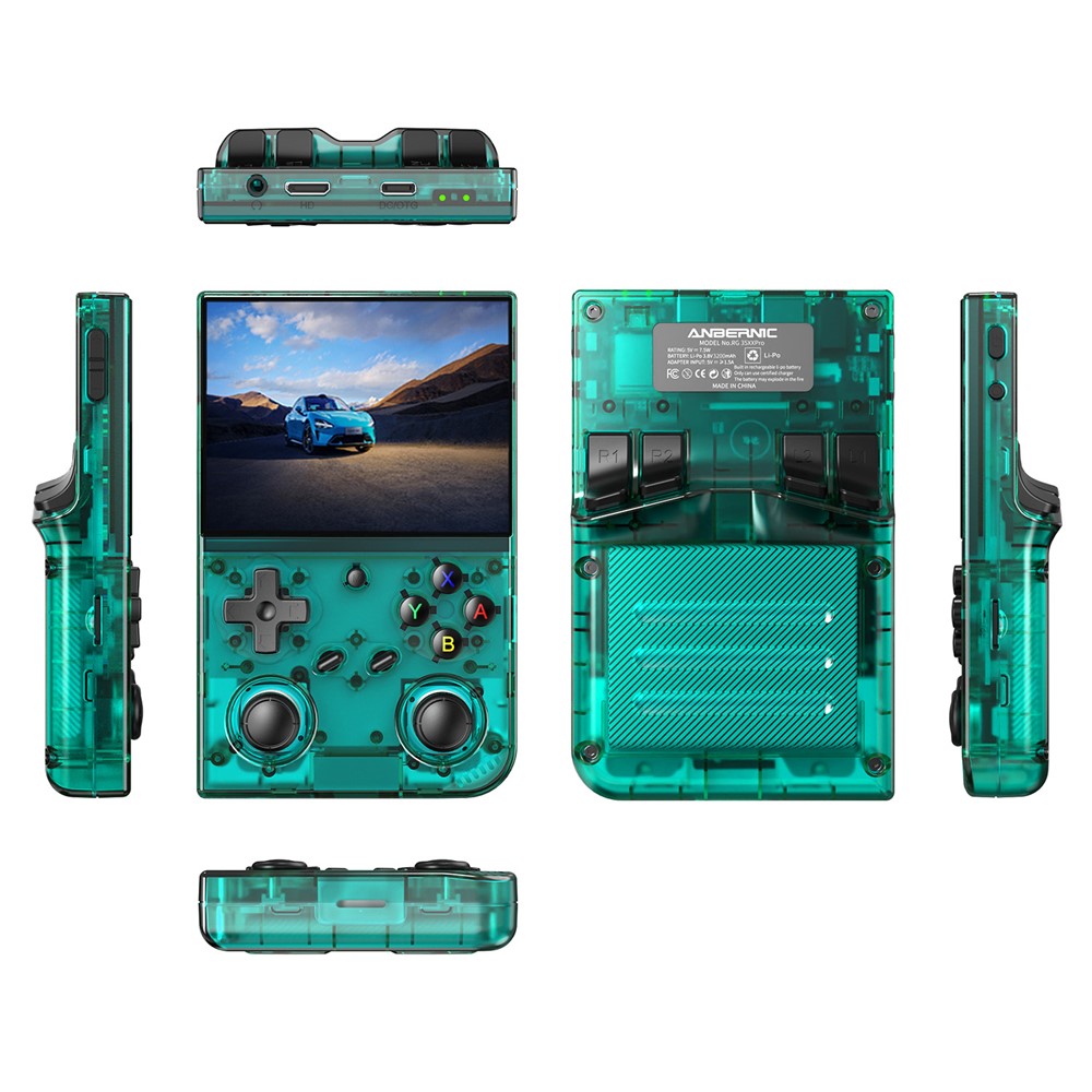 ANBERNIC RG35XX Pro 64GB Handheld Game Console WiFi Wireless Controller Support HD TV Connection