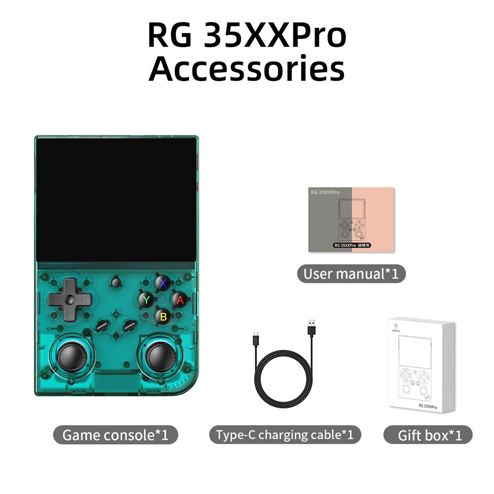 ANBERNIC RG35XX Pro 64+256G Handheld Game Console WiFi Wireless Controller Support HD TV Connection