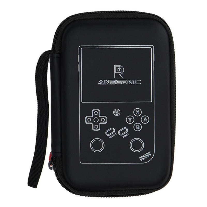 ANBERNIC For ANBERNIC RG35XX Pro Handheld Game Console Carrying Case PU Leather Storage Bag