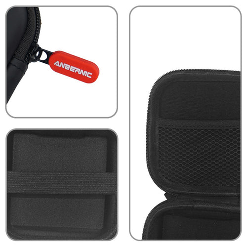 ANBERNIC For ANBERNIC RG35XX Pro Handheld Game Console Carrying Case PU Leather Storage Bag