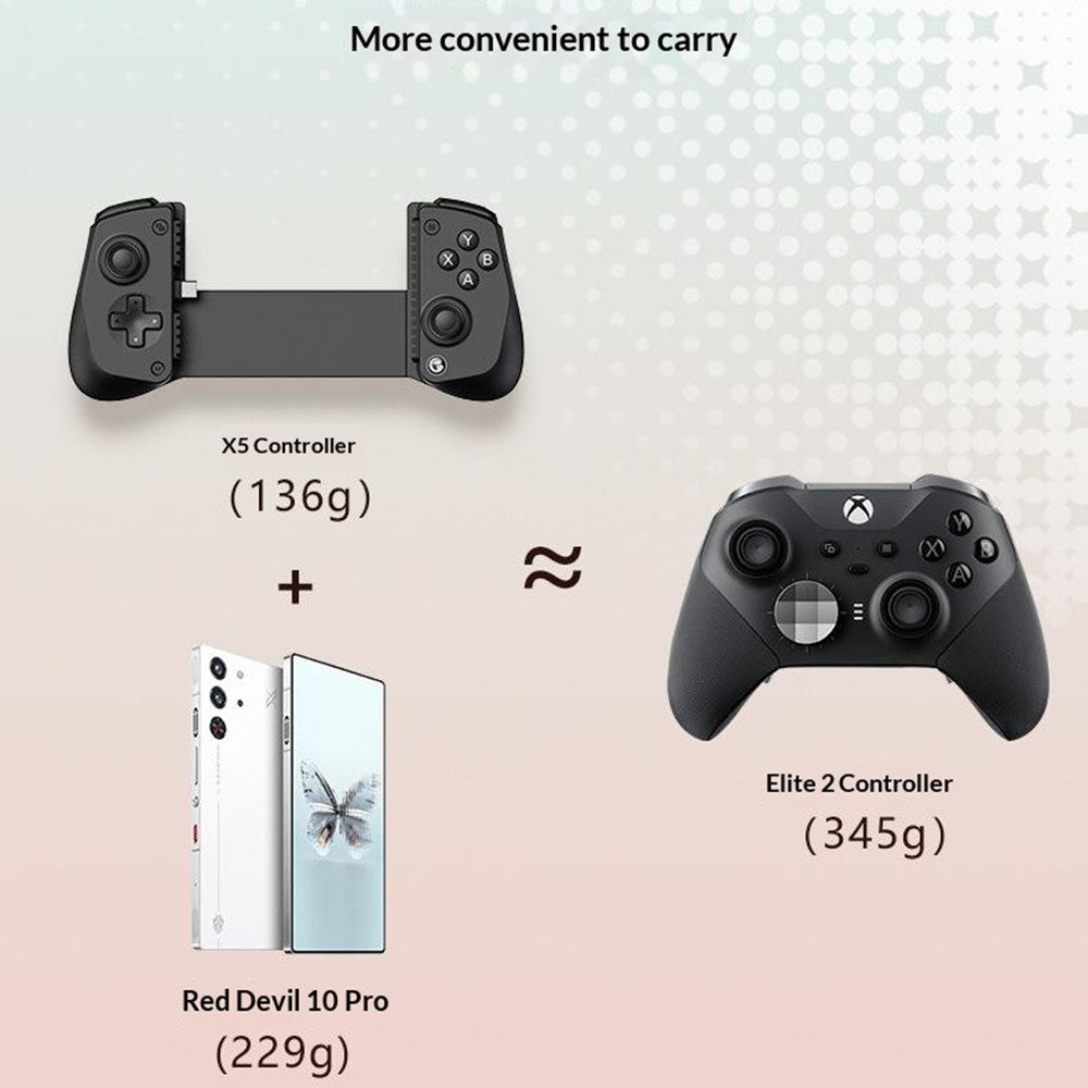 GameSir X5 Lite Mobile Controller for Android & iOS, 8-Key Rapid Fire, photo 8