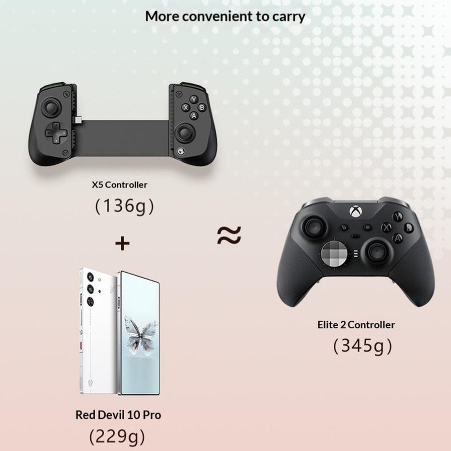 GameSir X5 Lite Mobile Controller for Android & iOS, 8-Key Rapid Fire, photo 8