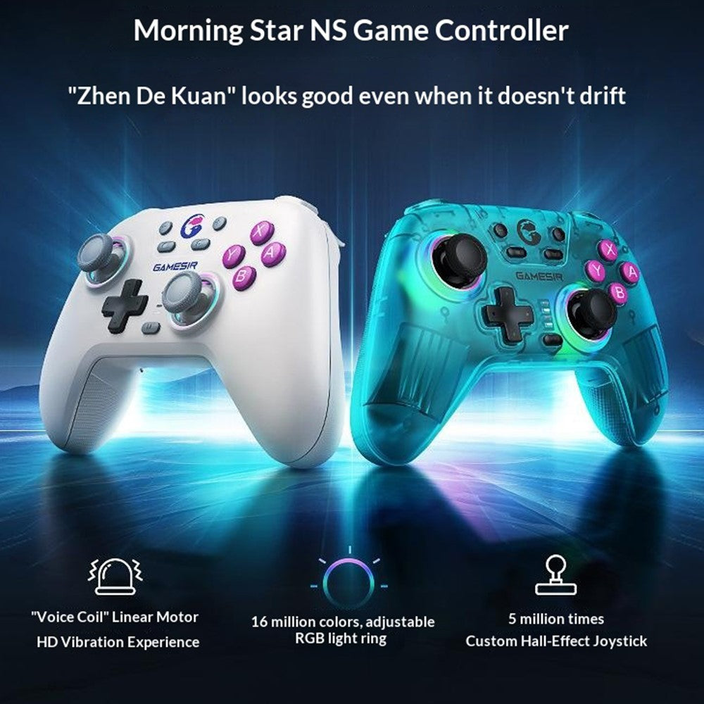 GameSir T4 NS Controller for Nintendo Switch & PC, HD Vibration, RGB, photo 5