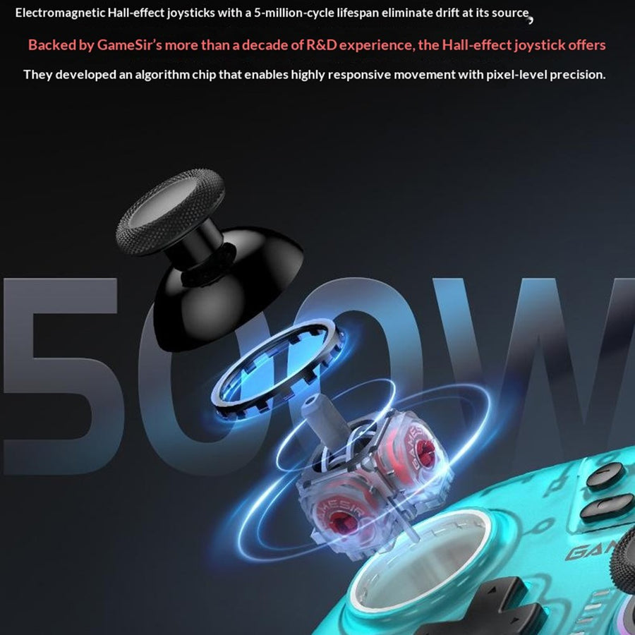 GameSir T4 NS Controller for Nintendo Switch & PC, HD Vibration, RGB, photo 6