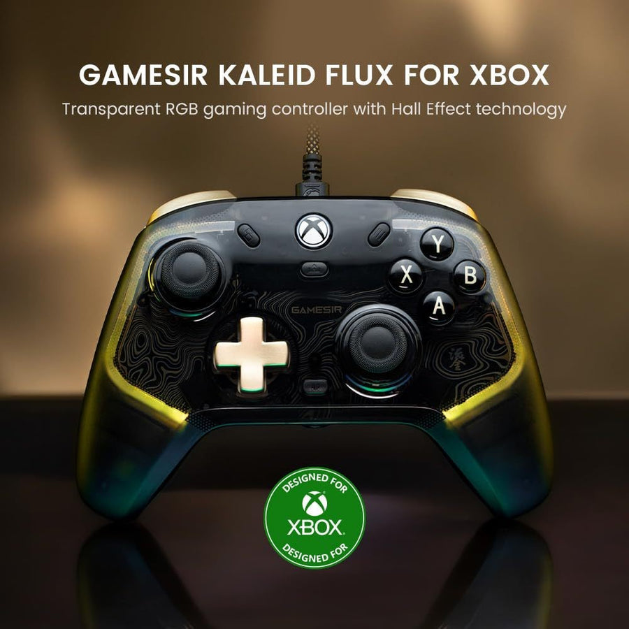 GameSir K1 Wired Controller for Xbox & PC, Transparent RGB, Hall Effect, photo 10