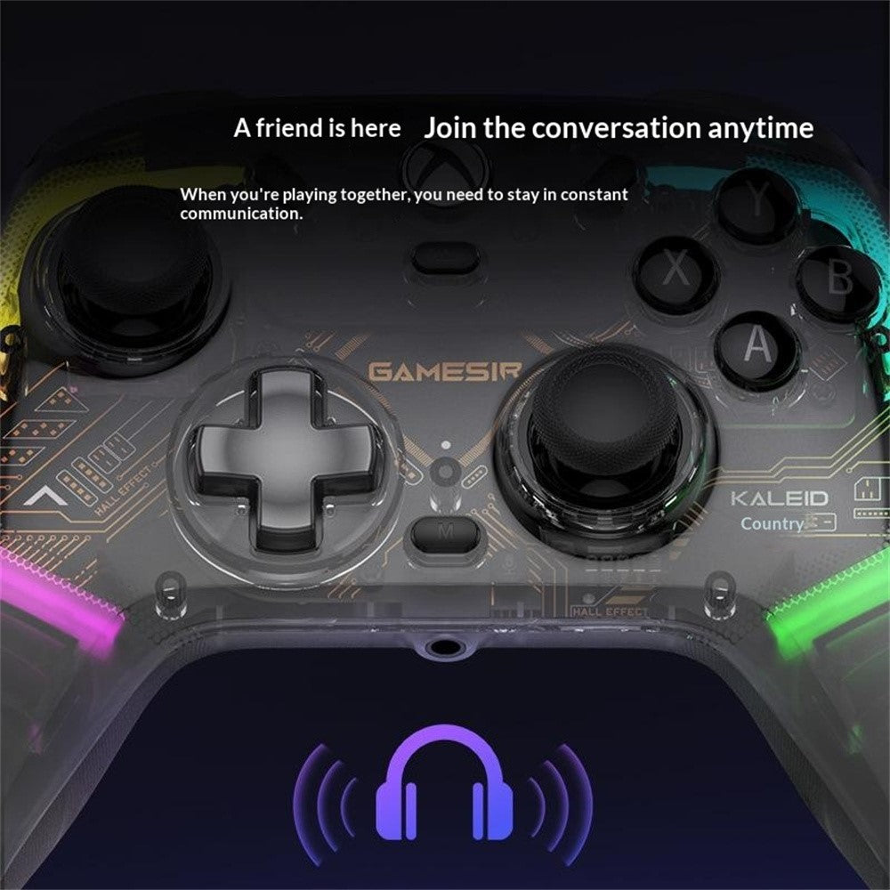 GameSir K1 Wired Controller for Xbox & PC, Transparent RGB, Hall Effect, photo 4