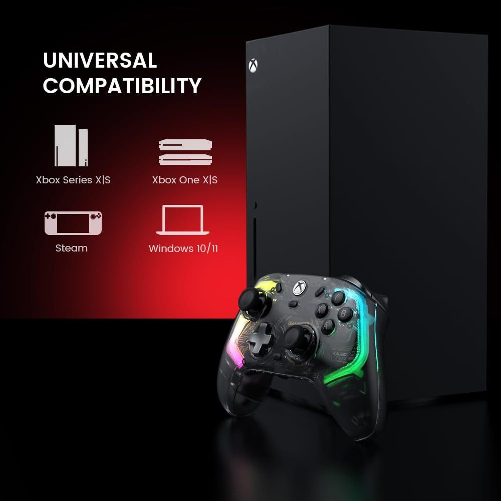 GameSir K1 Wired Controller for Xbox & PC, Transparent RGB, Hall Effect, photo 7