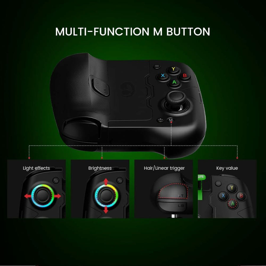 GameSir X4a Split Stretch Controller for Android, 256-Level Hall Triggers, photo 3