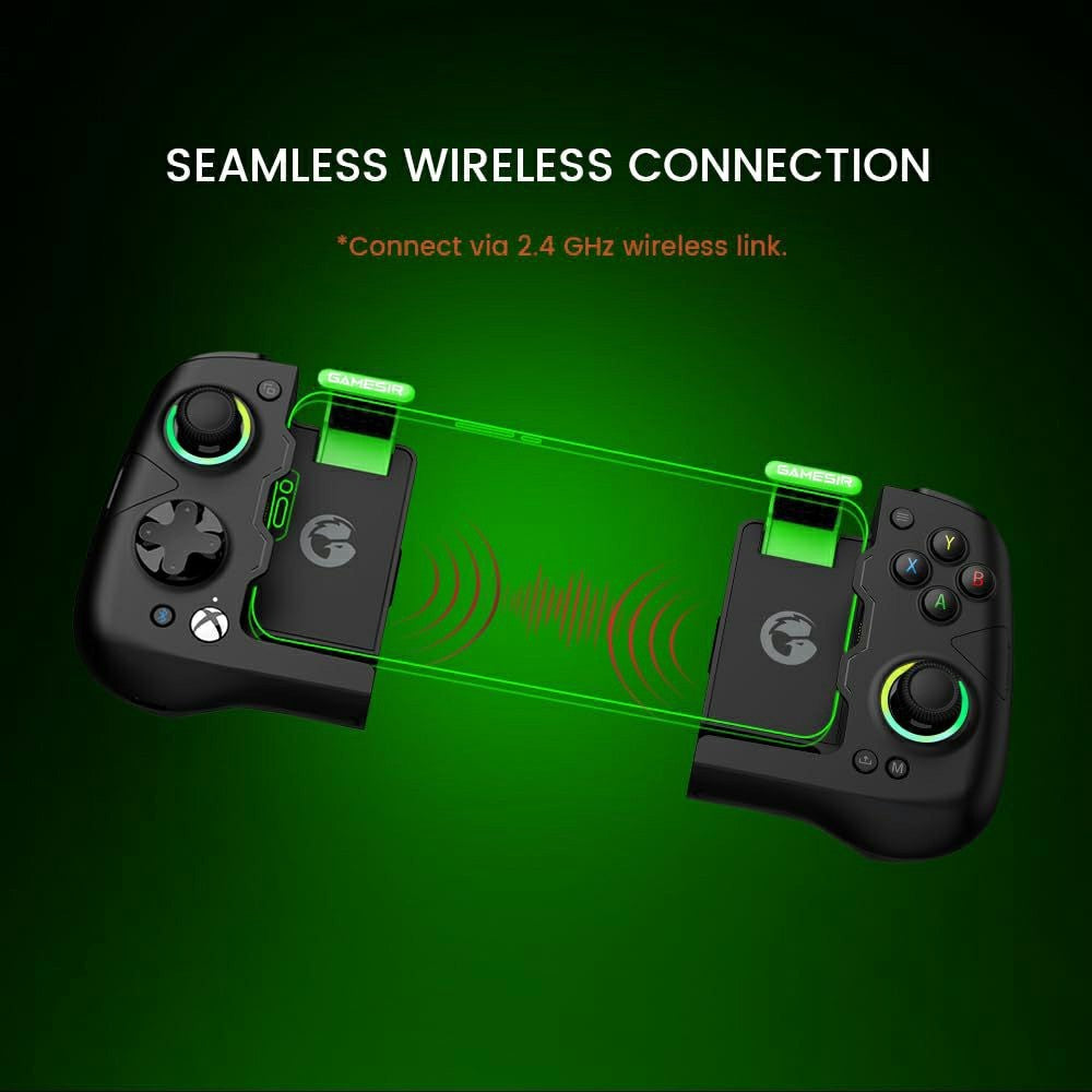 GameSir X4a Split Stretch Controller for Android, 256-Level Hall Triggers, photo 4