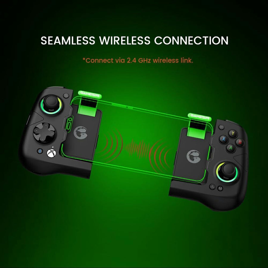 GameSir X4a Split Stretch Controller for Android, 256-Level Hall Triggers, photo 4