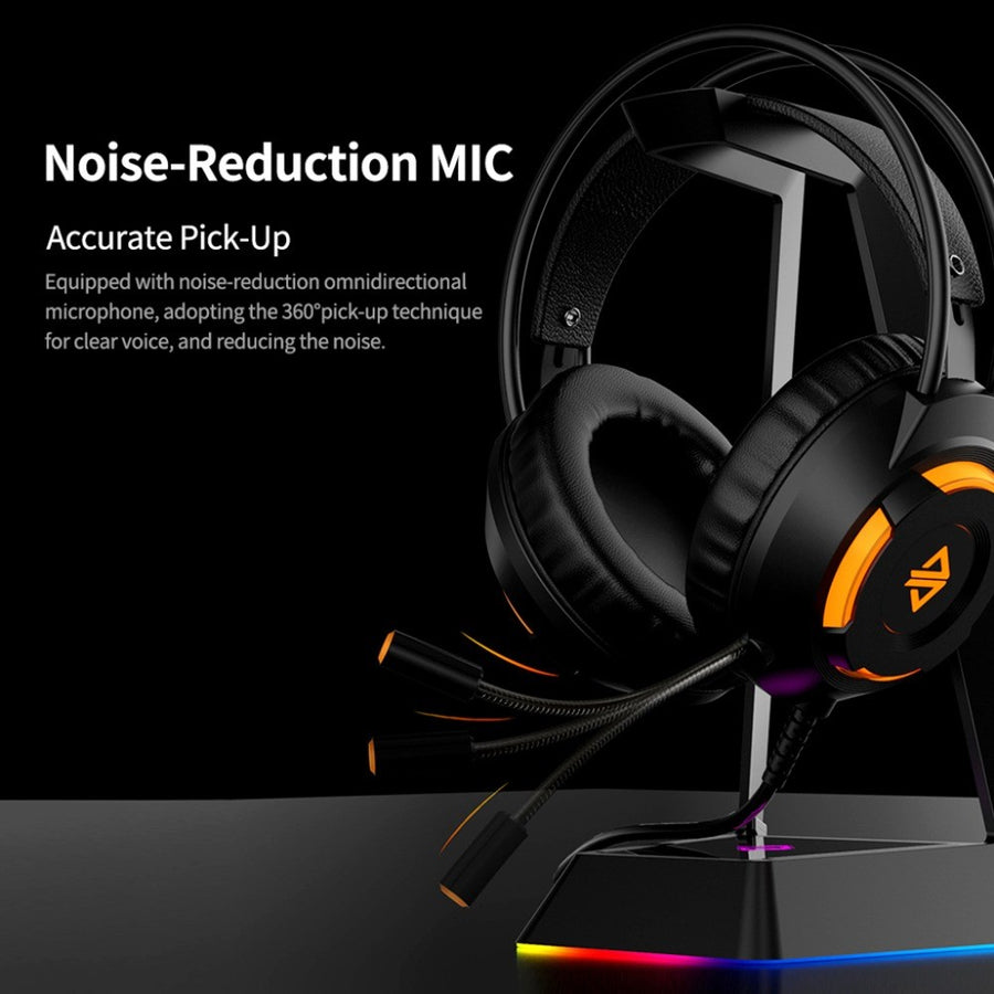 Ajazz AX120 Gaming Headset for PC & Console, 3.5mm and USB, photo 6
