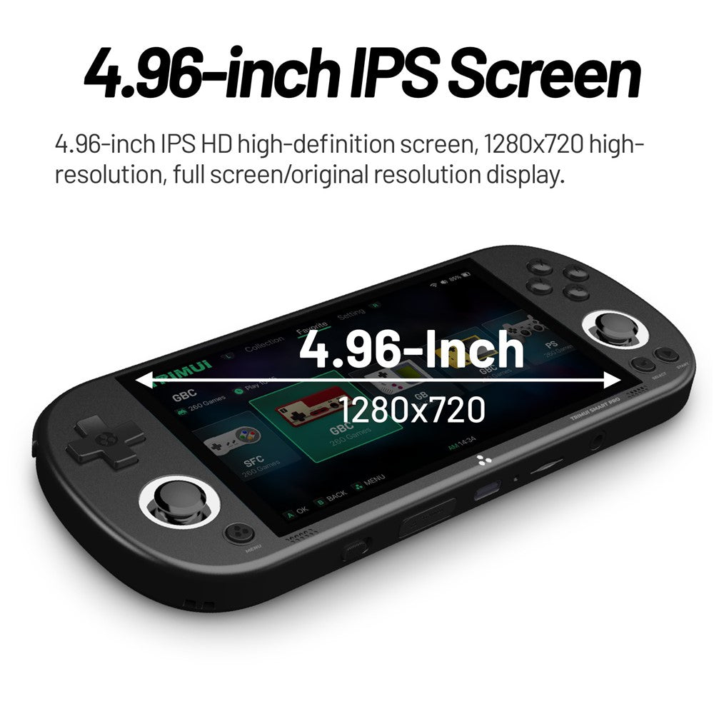 ANBERNIC Retro Handheld Game Console Built-In 26+ Emulator Console (With 128G Memory Card, English Version)