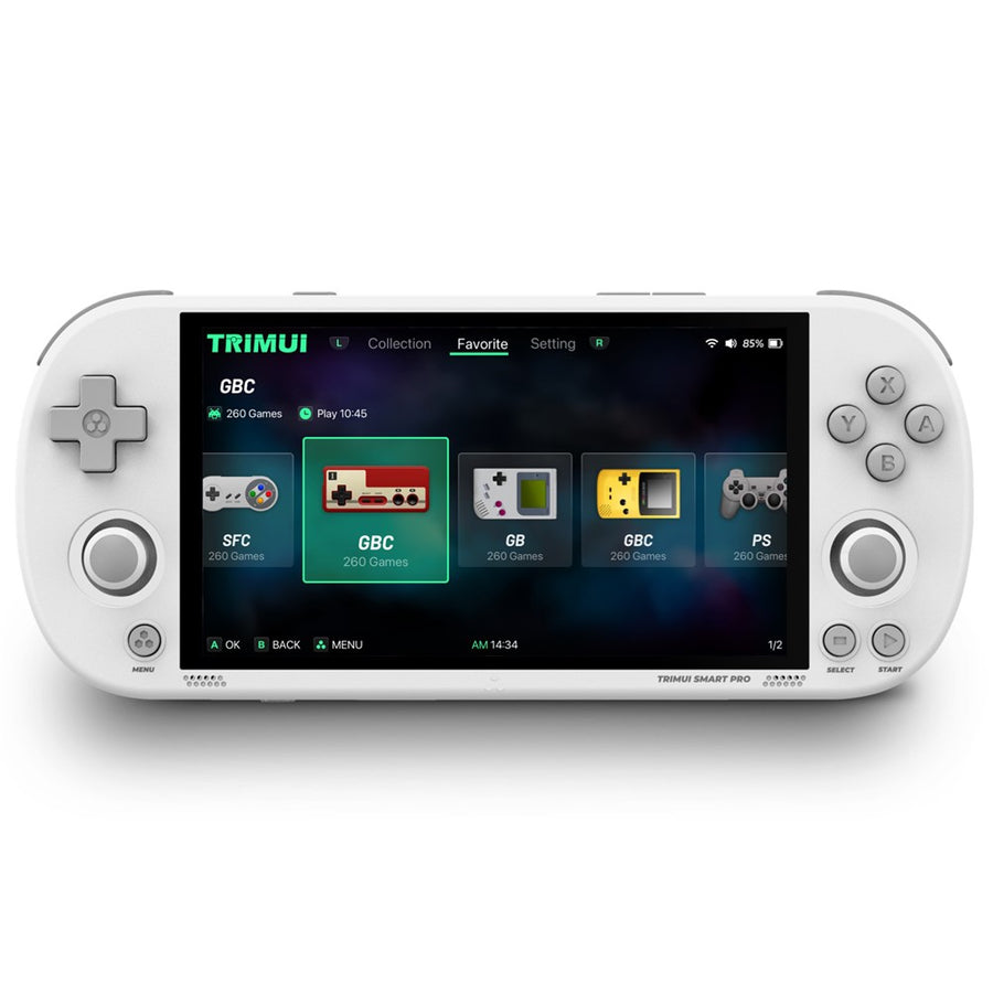 ANBERNIC Retro Handheld Game Console Built-In 26+ Emulator Console (With 128G Memory Card, English Version)
