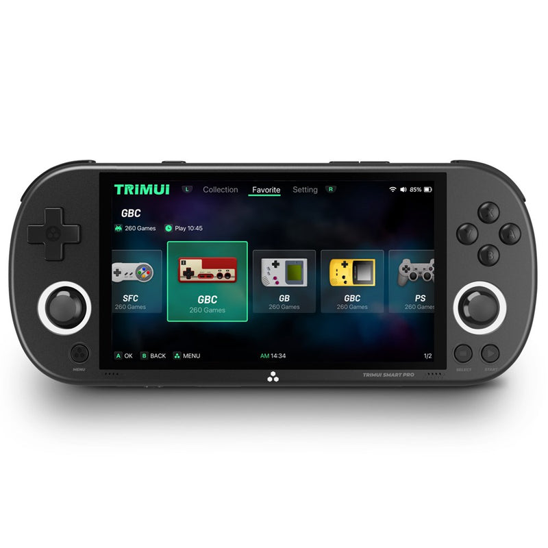 ANBERNIC Retro Handheld Game Console Built-In 26+ Emulator Console (With 256G Memory Card, English Version)