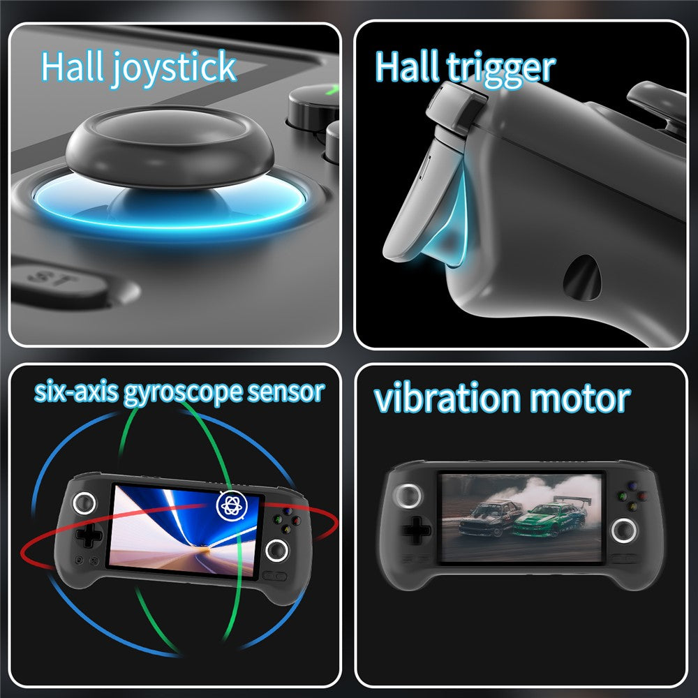 ANBERNIC RG556 8+128G Wireless Gamepad Retro Joystick Game Console, without TF Card and Games (English Version)