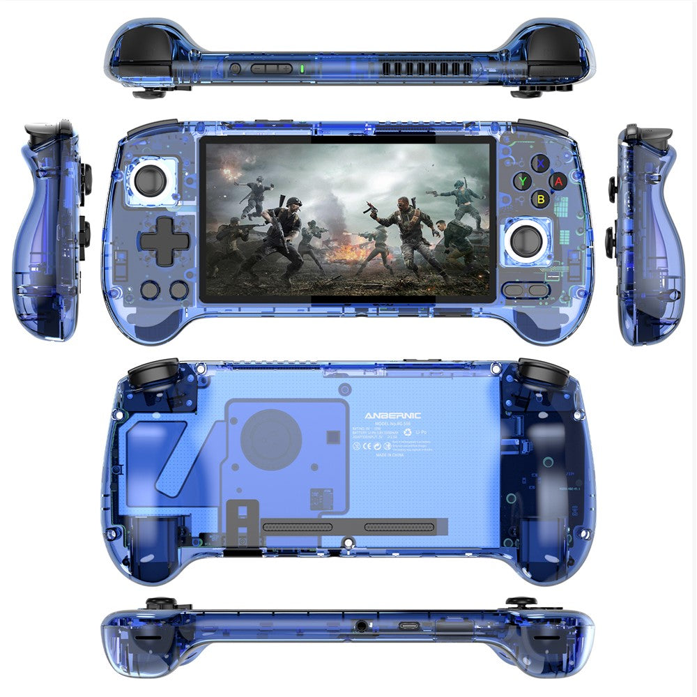 ANBERNIC RG556 8+128G Wireless Gamepad Retro Joystick Game Console, without TF Card and Games (English Version)