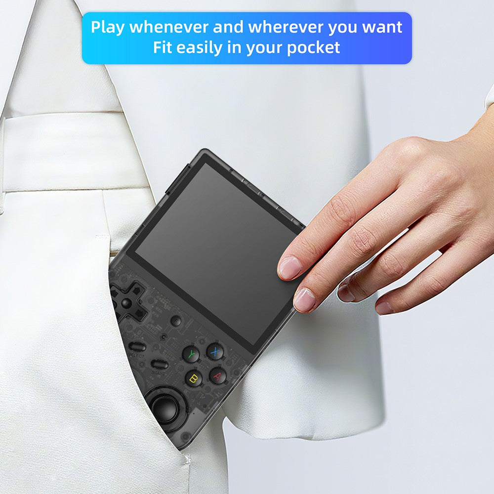 ANBERNIC RG353V 32GB Retro Gamepad Android 11 Linux Handheld Game Console with 3.5 Inch IPS Screen (without TF Card / Games)