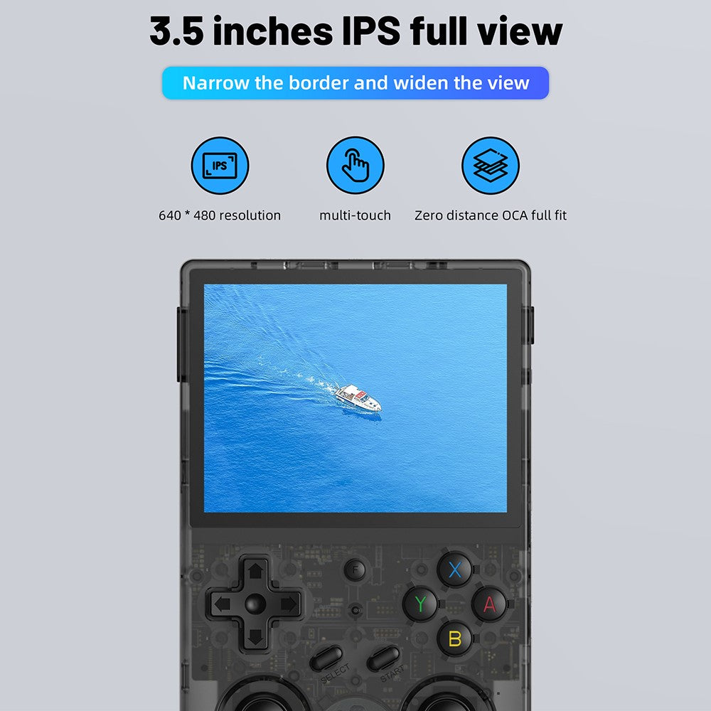 ANBERNIC RG353V 32G Handheld Retro Game Console with 128G TF Card (Built-In 25000 English Games)