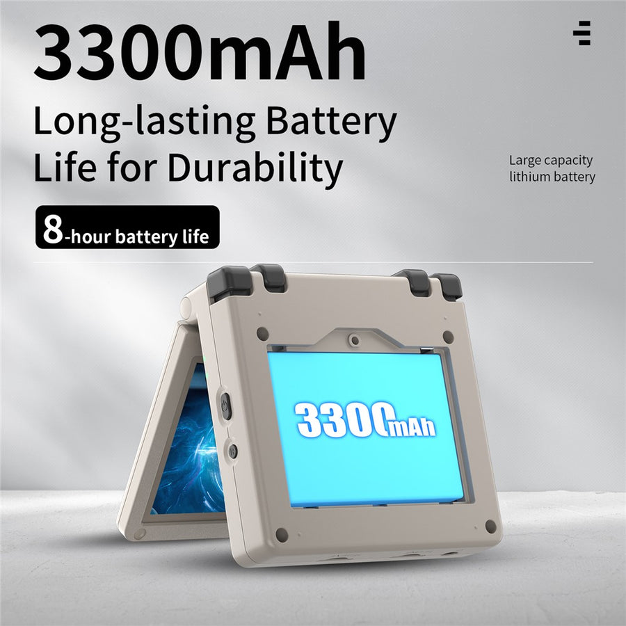 ANBERNIC RG35XXSP 3.5-inch Screen Flip Handheld Gaming Machine 64G Wireless Game Console without TF Card (English Version)