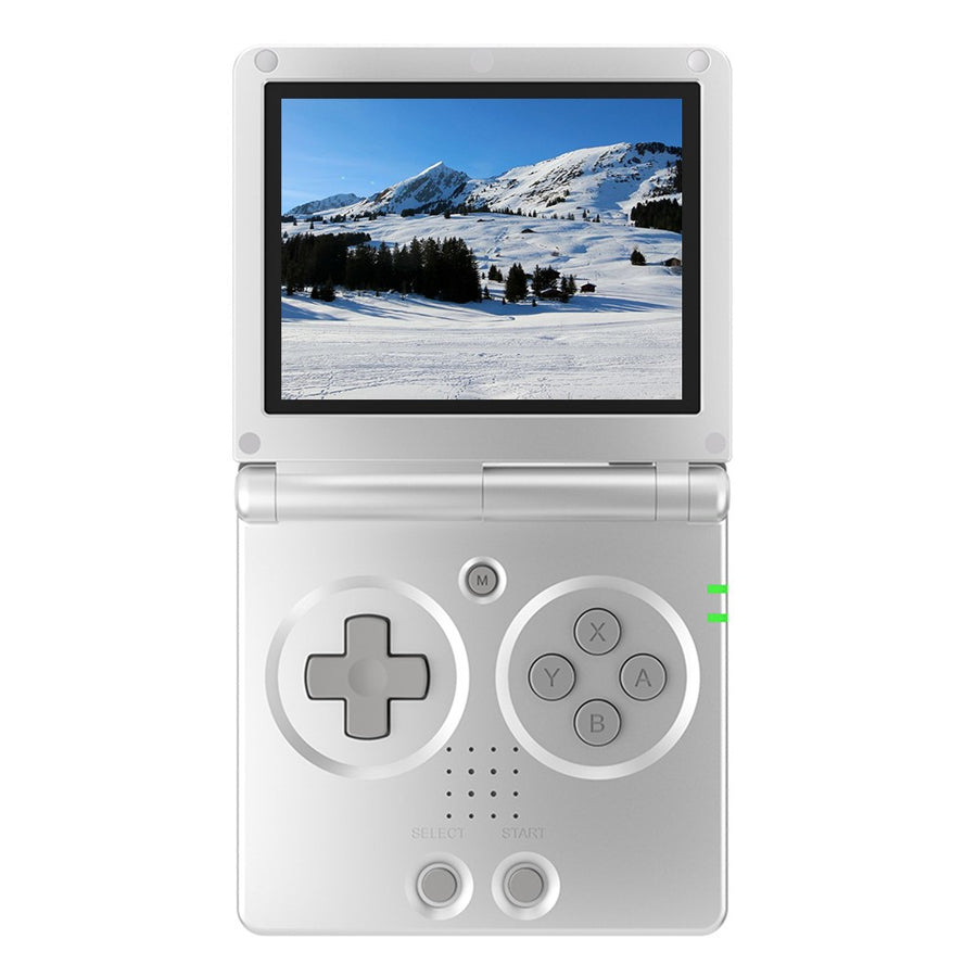 ANBERNIC RG35XXSP 3.5-inch Screen Flip Handheld Gaming Machine 64G Wireless Game Console with 128G TF Card (English Version)
