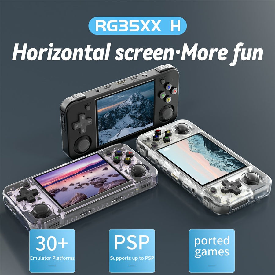ANBERNIC RG35XXH Open Source Handheld Game Console Wireless Controller with 32G + 64G TF Card