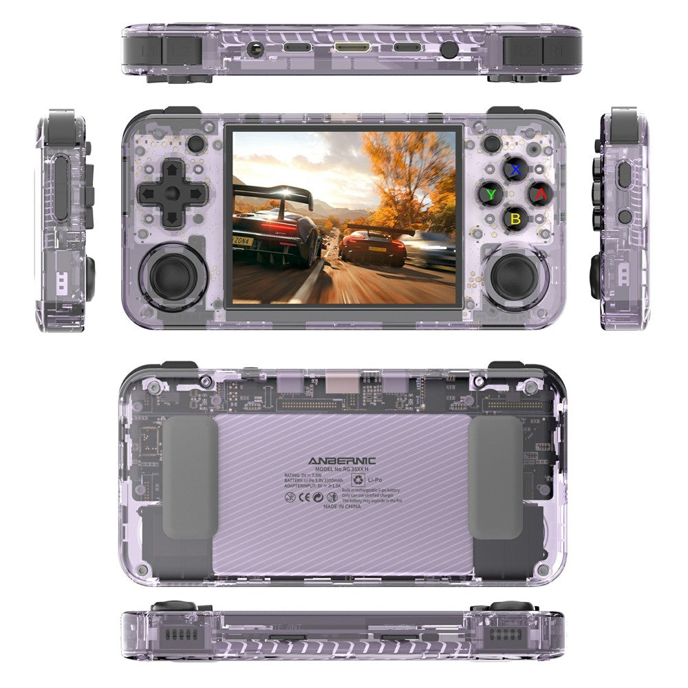 ANBERNIC RG35XXH Open Source Handheld Game Console Wireless Controller with 32G + 64G TF Card