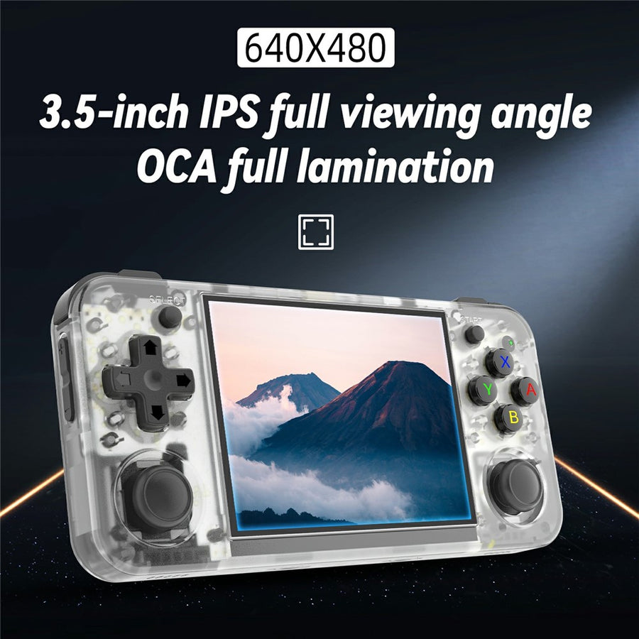 ANBERNIC RG35XXH Open Source Handheld Game Console Wireless Controller with 32G + 128G TF Card